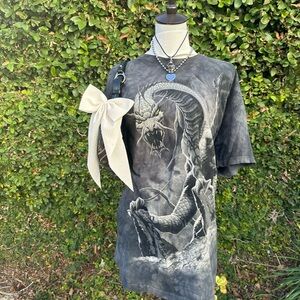 ✨The Mountain graphic dragon tshirt